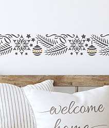 Šablóna Christmas border ST488